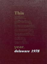 Delaware Valley High School 1978 yearbook cover photo