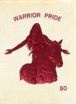 Erwin High School 1980 yearbook cover photo
