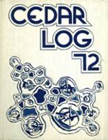 Cedar Cliff High School 1972 yearbook cover photo
