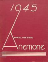 Windfall High School 1945 yearbook cover photo