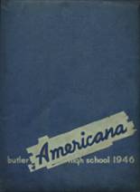 Butler Township High School 1946 yearbook cover photo