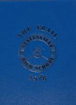 Statesville High School 1976 yearbook cover photo