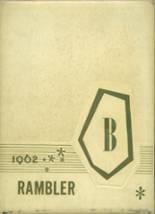 1962 Brown County High School Yearbook from Mt. sterling, Illinois cover image