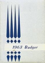 Powder Valley High School 1963 yearbook cover photo