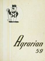 Hayward High School 1959 yearbook cover photo