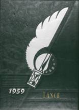 St. Mary's High School 1959 yearbook cover photo