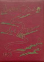 Rising Sun High School 1953 yearbook cover photo