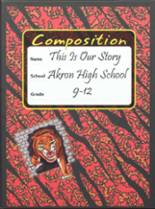 2016 Akron High School Yearbook from Akron, New York cover image