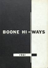 1961 Boone County High School Yearbook from Florence, Kentucky cover image