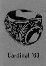 Turpin High School 1969 yearbook cover photo