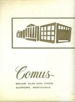 William Allen High School 1962 yearbook cover photo