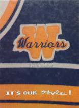 West High School 1989 yearbook cover photo