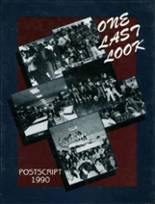 Penn Wood High School 1990 yearbook cover photo