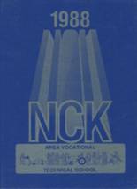 North Central Kansas Vocational Technical School 1988 yearbook cover photo