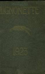 St. Mary's Academy  1923 yearbook cover photo