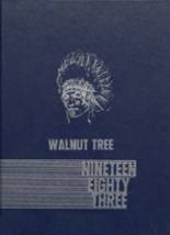 Walnut Community High School 1983 yearbook cover photo