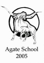 Agate High School 2005 yearbook cover photo