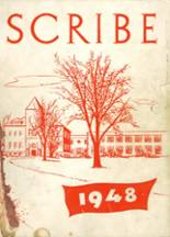 Marlette High School 1948 yearbook cover photo