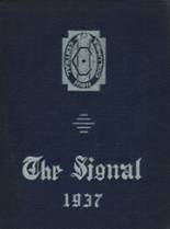 Central High School 1937 yearbook cover photo