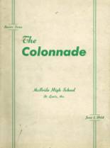 McBride High School 1944 yearbook cover photo