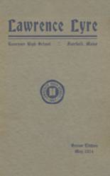 1924 Lawrence High School Yearbook from Fairfield, Maine cover image