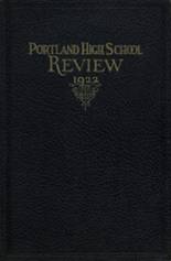 1922 Portland High School Yearbook from Portland, Maine cover image