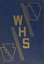 Williamson High School 1955 yearbook cover photo