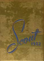 David City High School 1952 yearbook cover photo