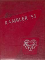 Riverside High School 1955 yearbook cover photo