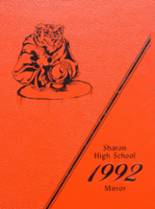 Sharon High School 1992 yearbook cover photo