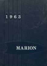 St. Mary's High School 1963 yearbook cover photo