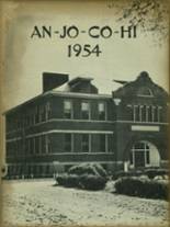 Anna-Jonesboro High School 1954 yearbook cover photo