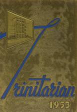 Holy Trinity High School 1953 yearbook cover photo