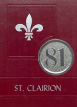 St. Clair County High School 1981 yearbook cover photo