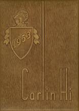 Carlinville High School 1953 yearbook cover photo