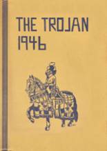 Troy High School 1946 yearbook cover photo