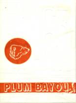 Plum Bayou High School 1963 yearbook cover photo