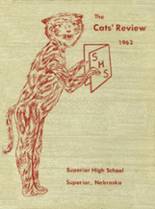 Superior High School 1962 yearbook cover photo