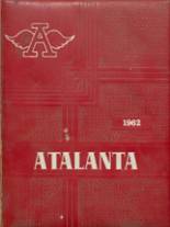 Atlanta High School 1962 yearbook cover photo