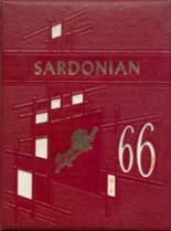 Sardis High School 1966 yearbook cover photo