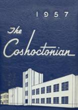 Conesville High School 1957 yearbook cover photo