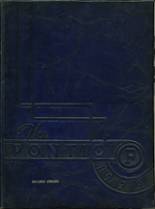 Pontiac Township High School 1939 yearbook cover photo