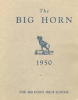 1950 Big Horn High School Yearbook from Big horn, Wyoming cover image