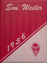 Dodge City High School 1956 yearbook cover photo