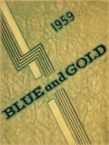 Redford Union High School 1959 yearbook cover photo