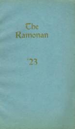 Ramona High School 1923 yearbook cover photo