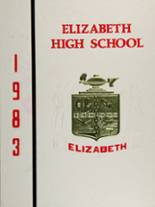 Elizabeth High School 1983 yearbook cover photo