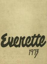 Everest High School 1973 yearbook cover photo