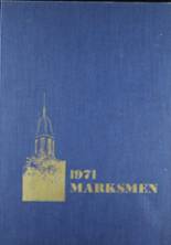 St. Mark's School of Texas 1971 yearbook cover photo