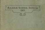 Raleigh School 1915 yearbook cover photo